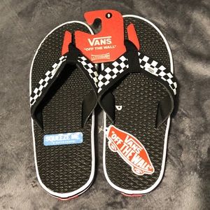 Never worn Vans sandals